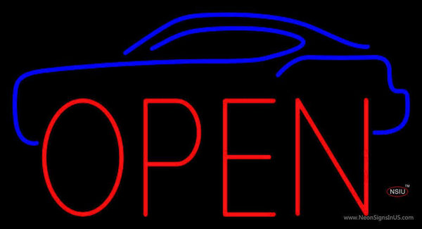 Car Open Block Handmade Art Neon Sign – Custom-Neon-Sign