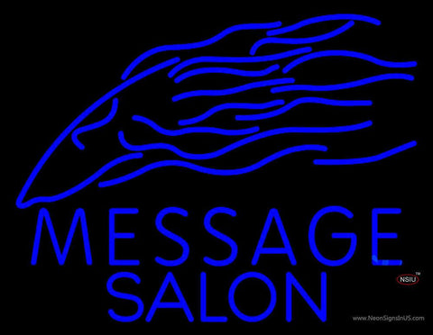 Custom Salon Logo Real Neon Glass Tube Neon Sign 