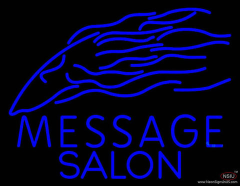 Custom Salon Logo Real Neon Glass Tube Neon Sign 