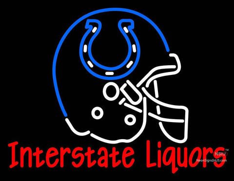 Custom Interstate Liquors Neon Sign 