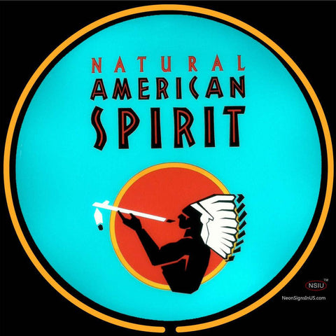 Custom Natural American Spirit Neon Sign