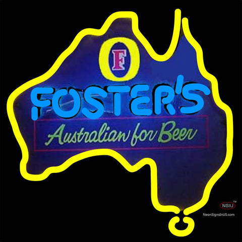 Fosters Australia Neon Beer Sign x