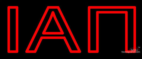 Lota Alpha Pi Neon Sign