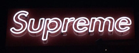 Supreme Handmade Art Neon Signs