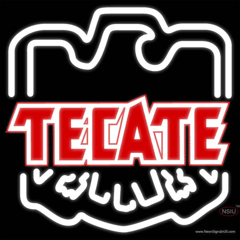 Tecate Eagle Print Logo Neon Beer Sign x 